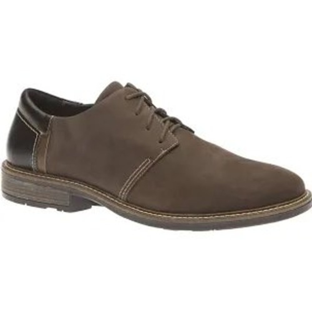Naot Chief Oxford shoes brown Nubuck leather men's size 45‎ 12 business casual